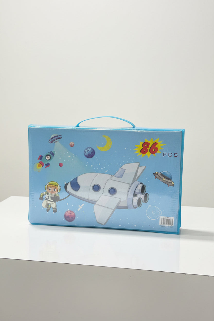 86 PCS Kids Creative Art &amp; Coloring Set