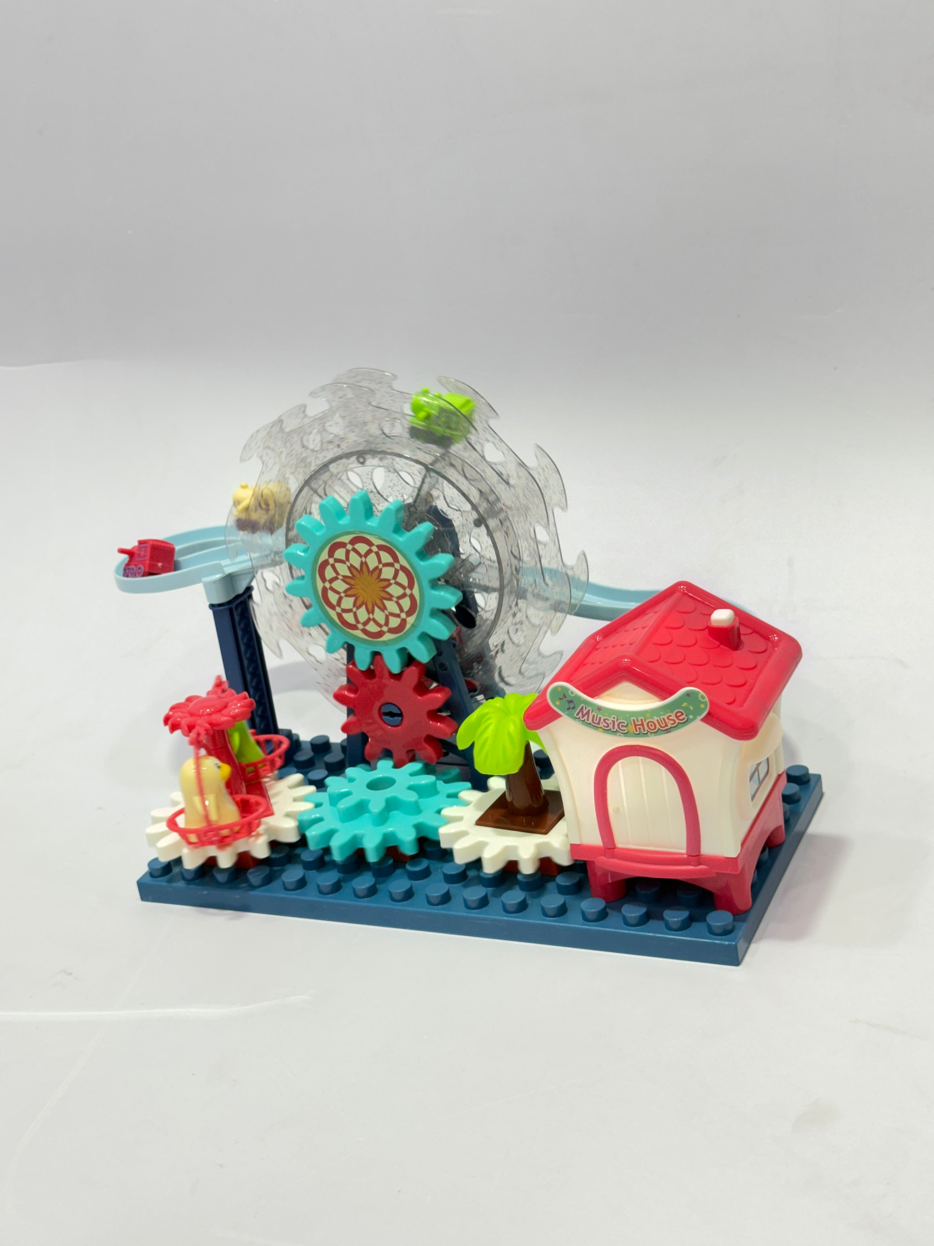Building Block Track – Light &amp; Music Interactive Toy Set