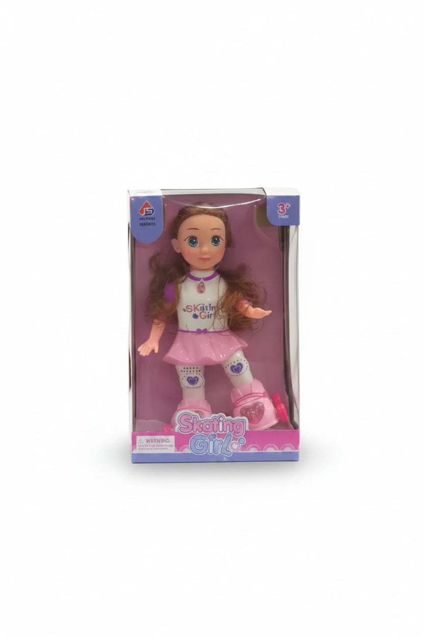 Skating Girl Doll – Fun Fashion Doll with Roller Skates