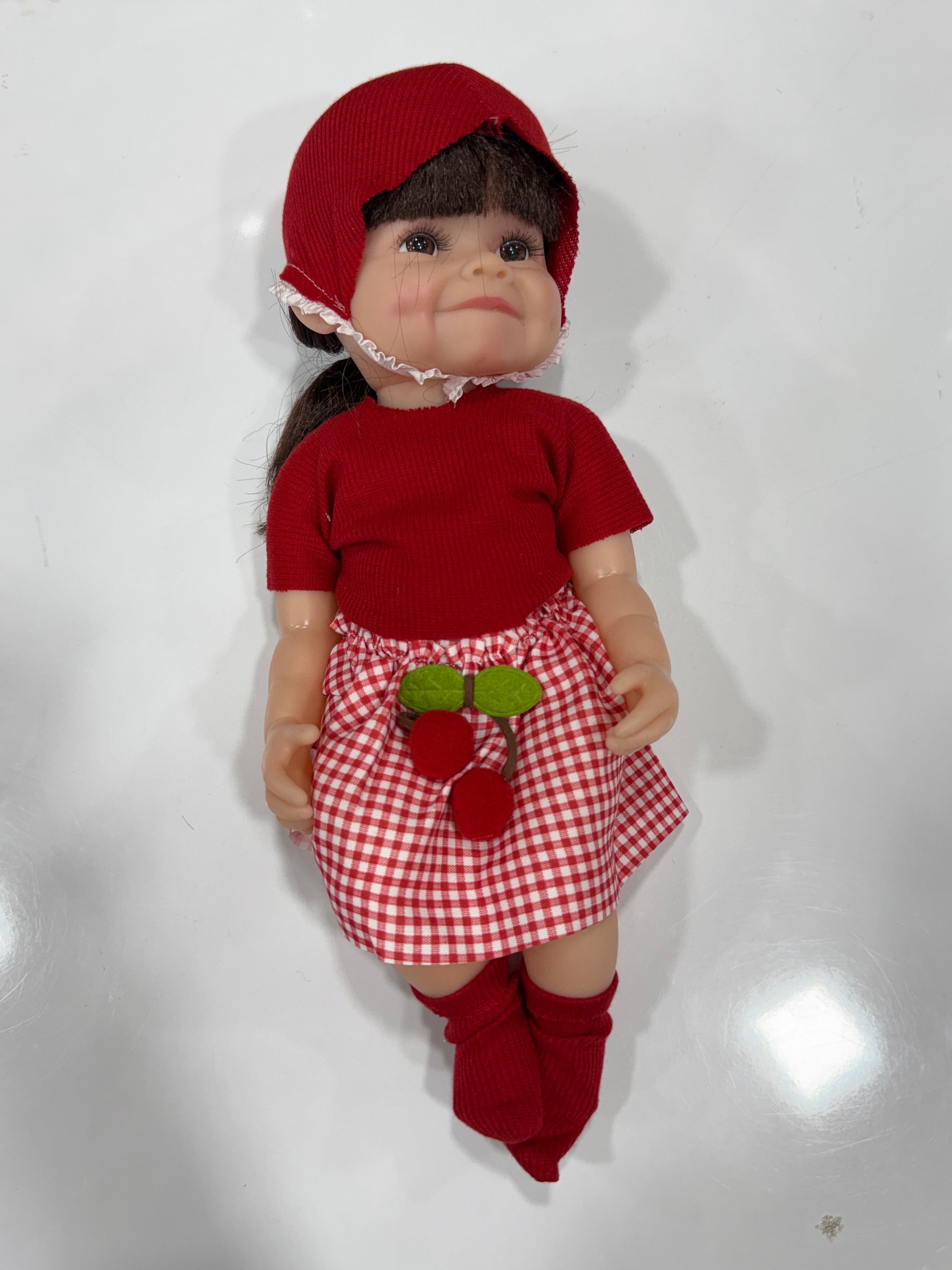 Cute Baby Doll with Bunny Cap