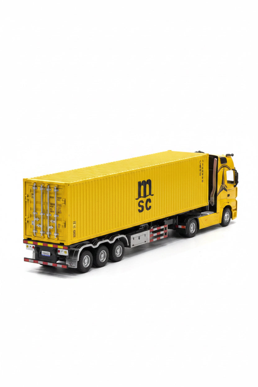 1:24 Scale Die-Cast Container Transport Truck