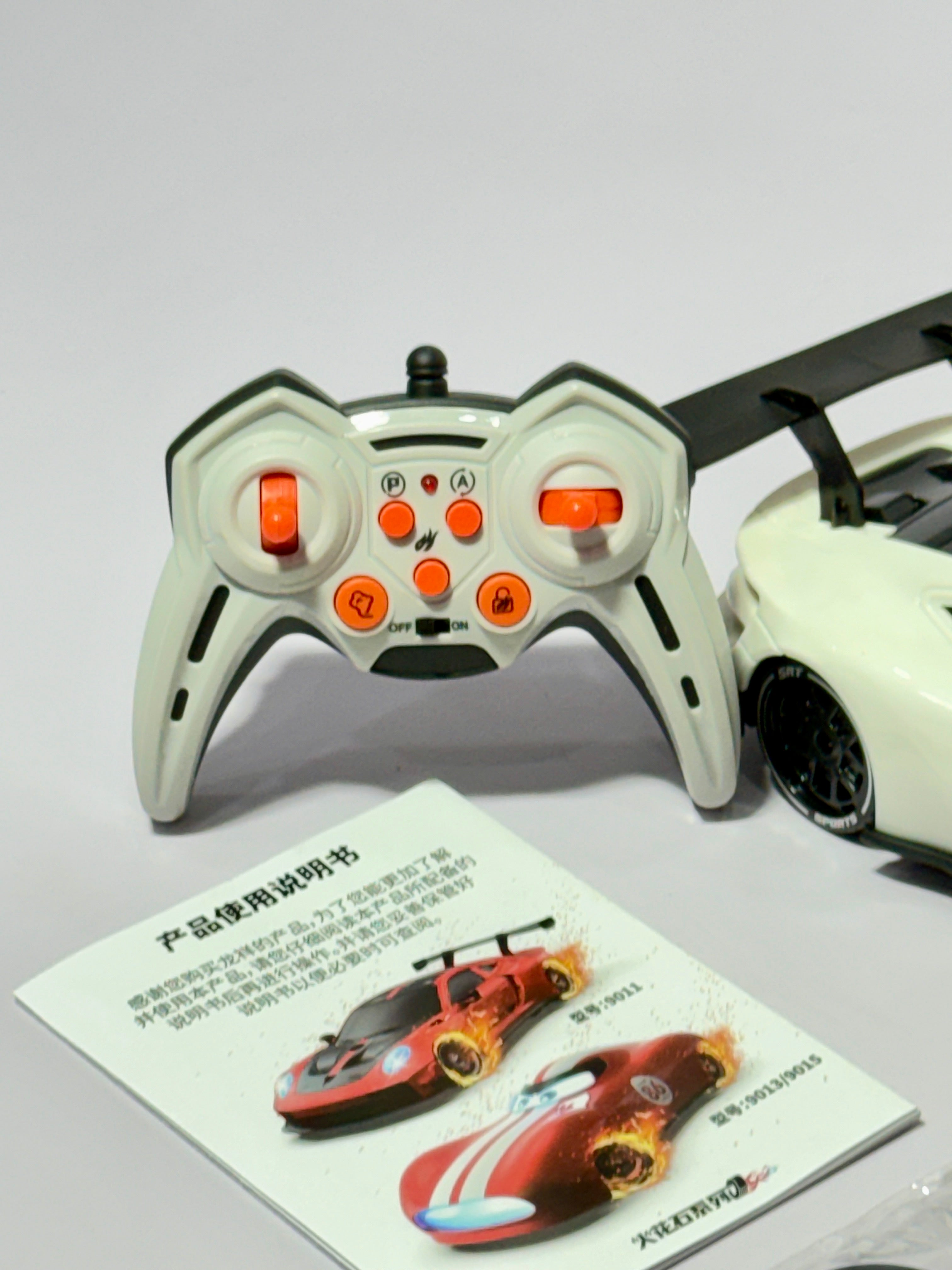 High-Speed RC Drift Racing Car with Spark Effect