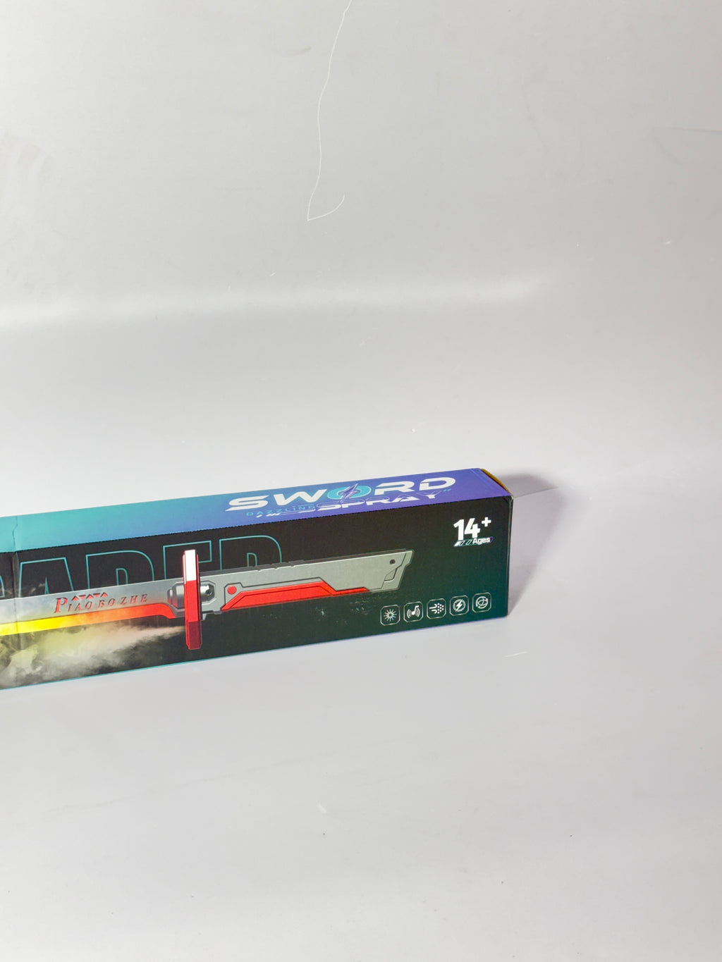 LED Mist Spray Toy Sword with Sound Effects