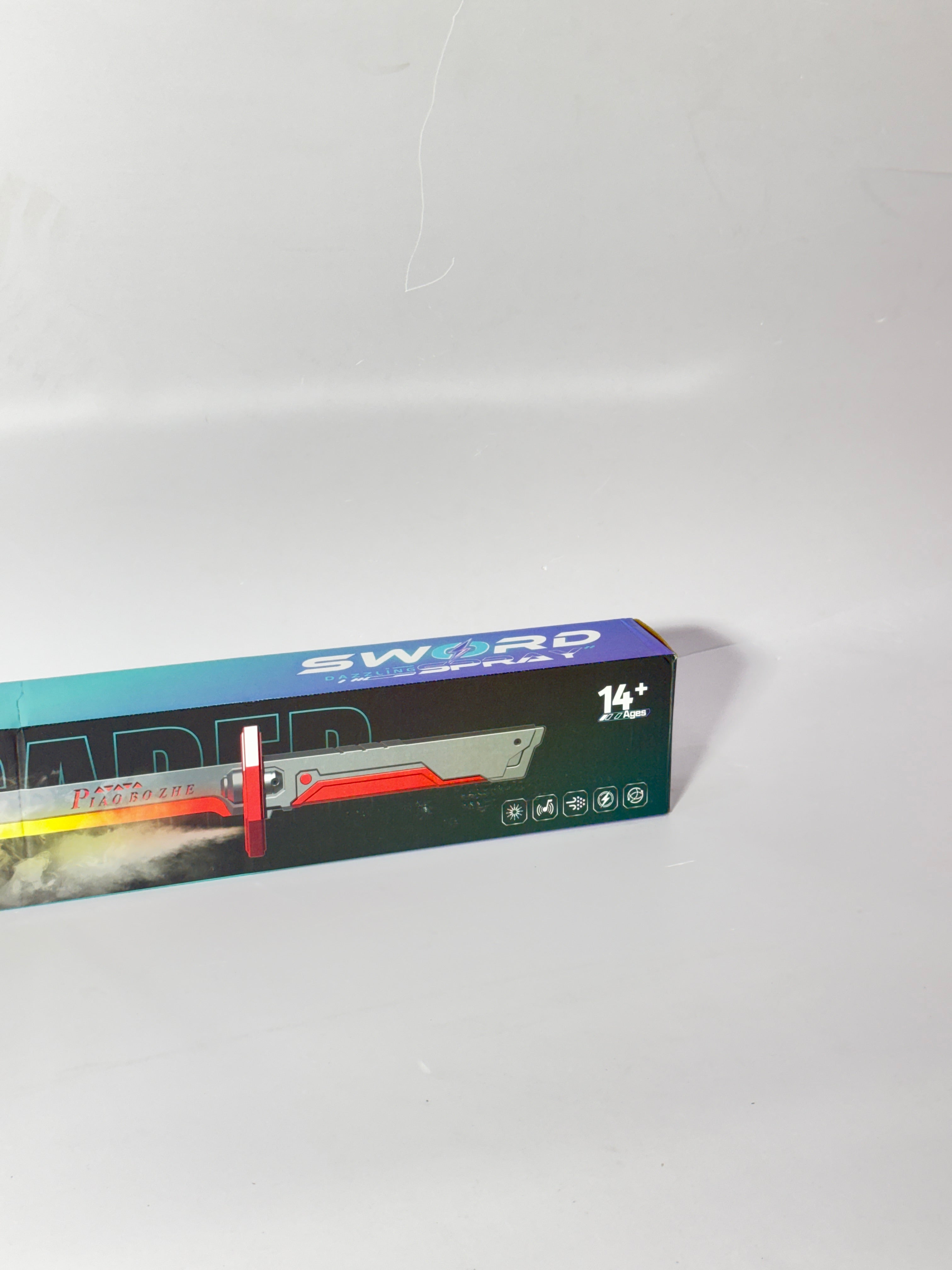 LED Mist Spray Toy Sword with Sound Effects