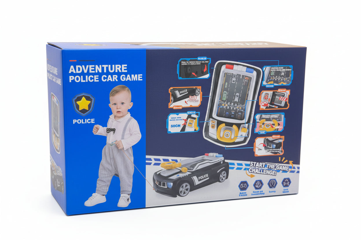 Adventure Police Car Game