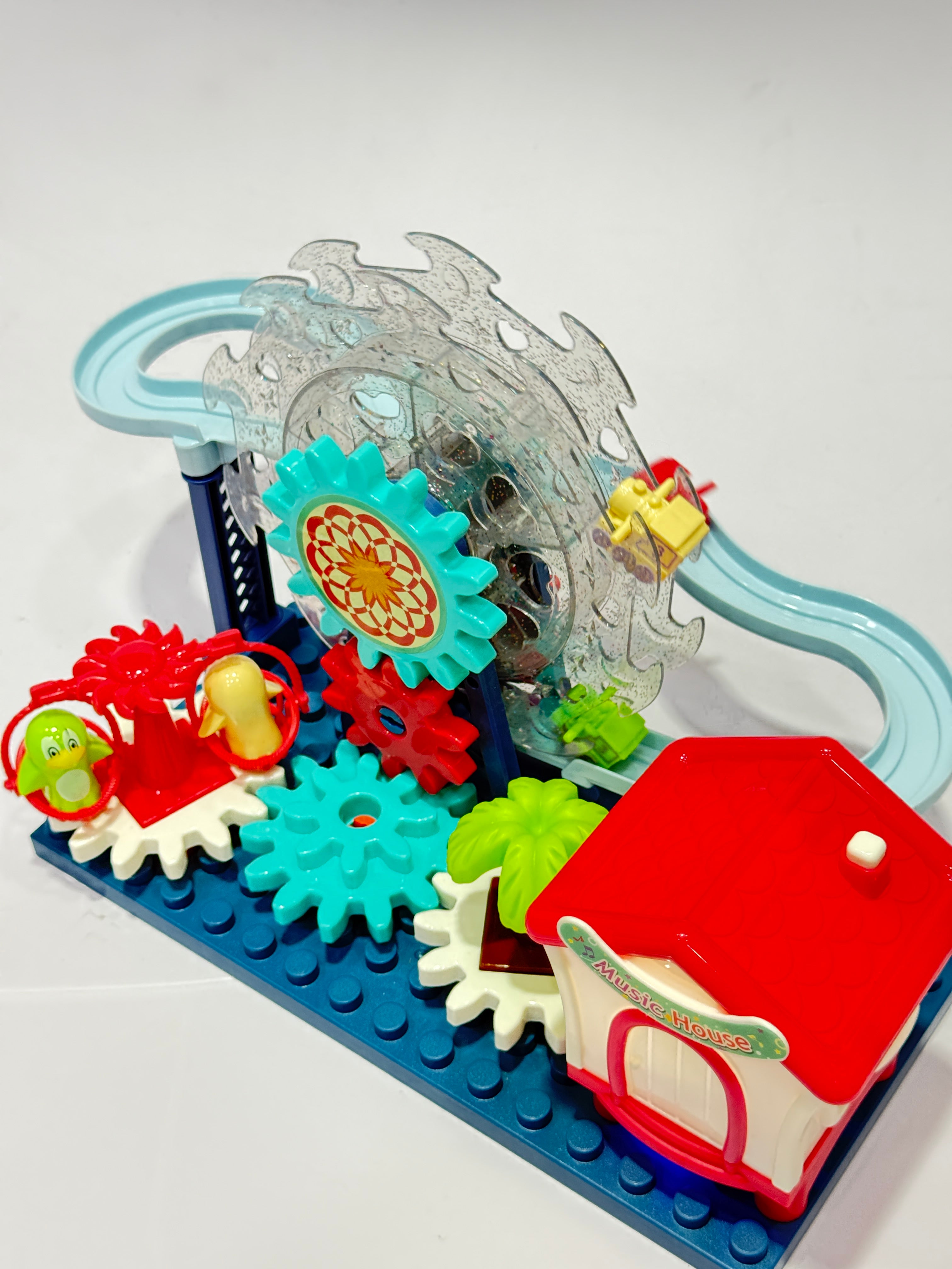 Building Block Track – Light &amp; Music Interactive Toy Set