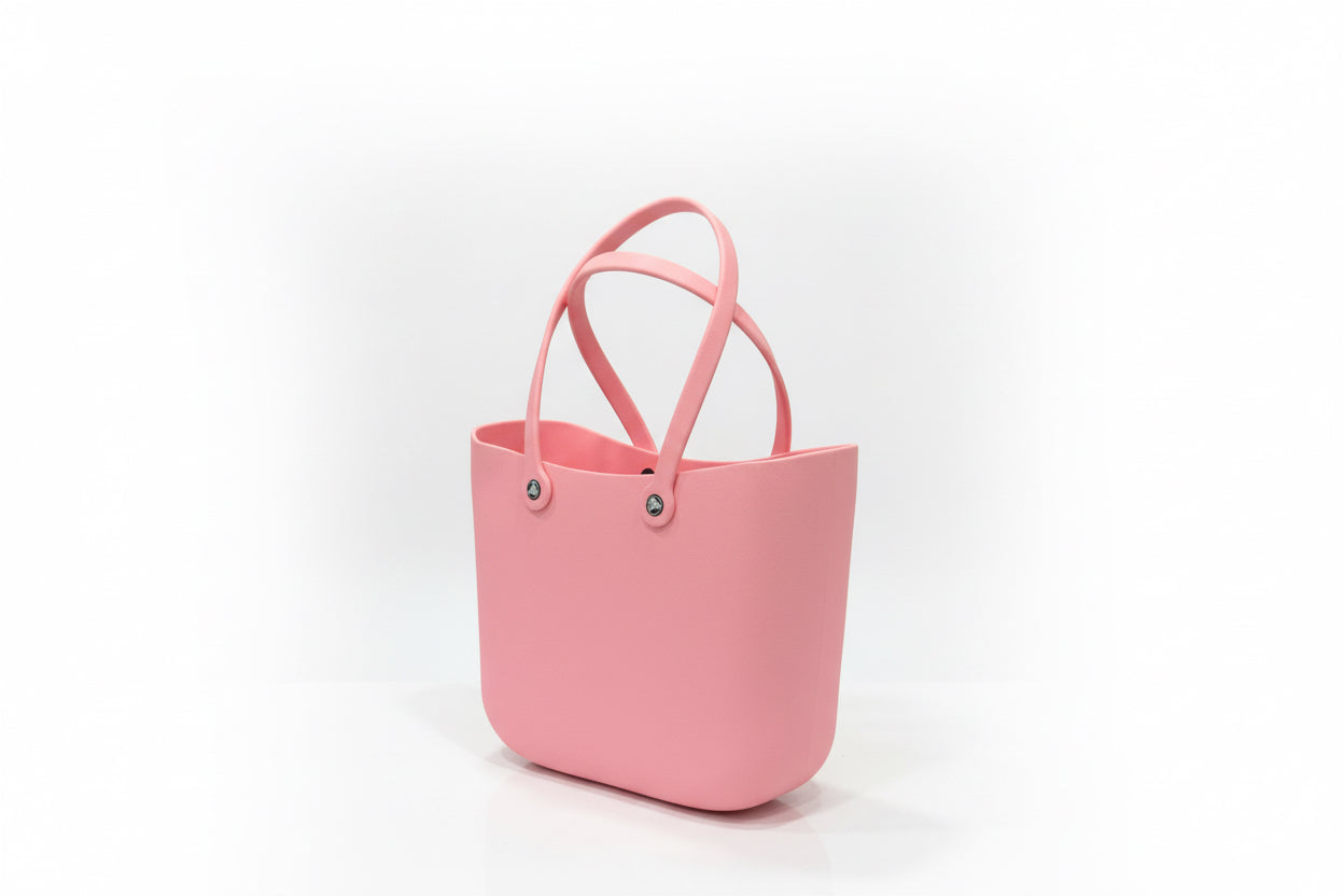 Cute EVA Charm Tote Bag 👜