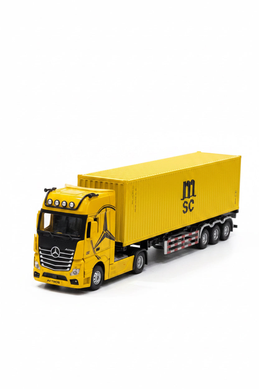 1:24 Scale Die-Cast Container Transport Truck
