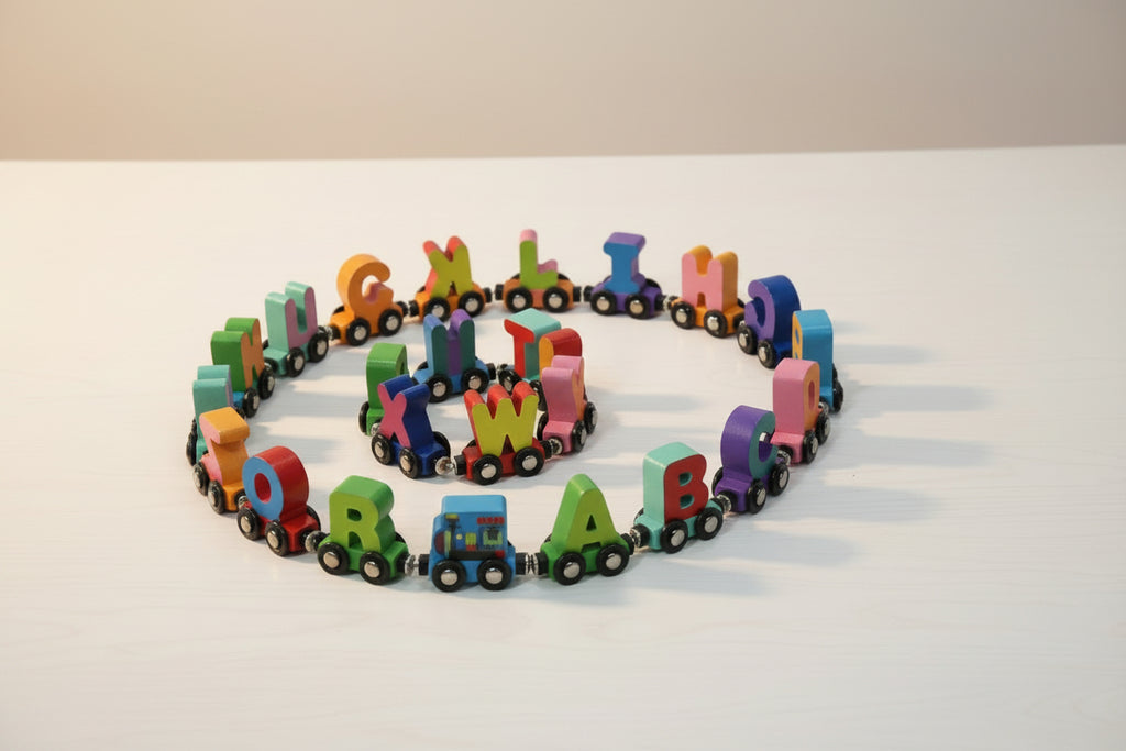 Magnetic Letter Car Set – 36 Pieces