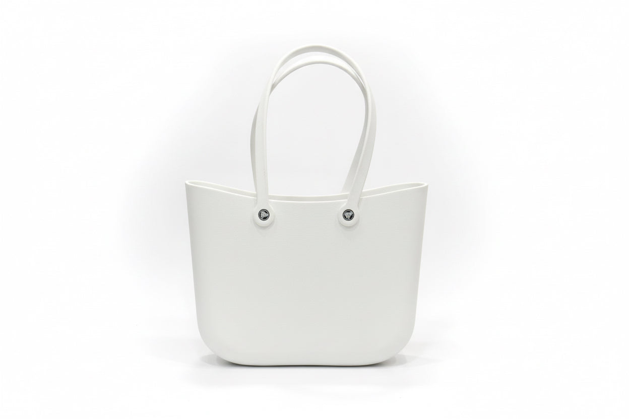 Cute EVA Charm Tote Bag 👜