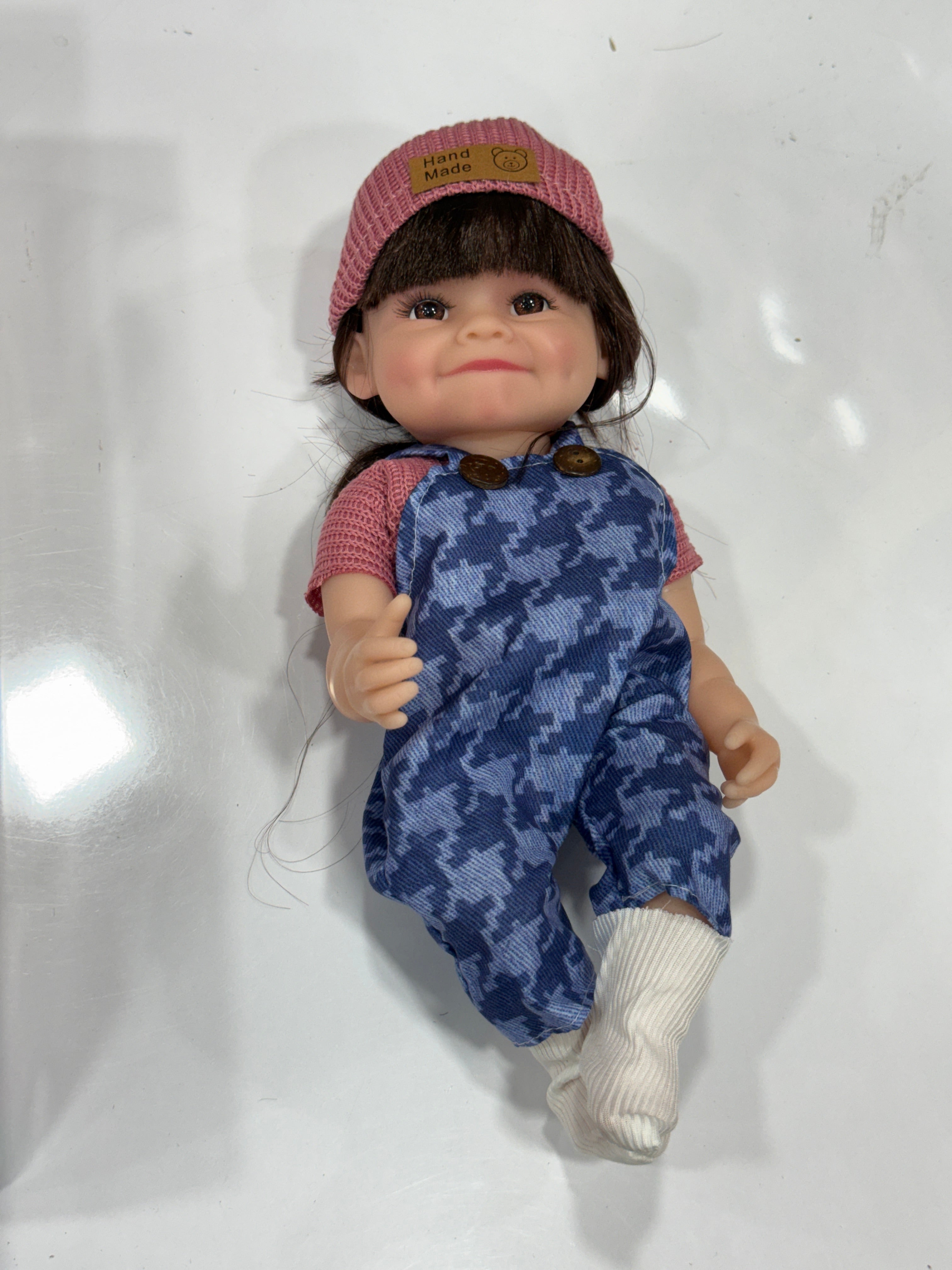 Cute Baby Doll with Bunny Cap