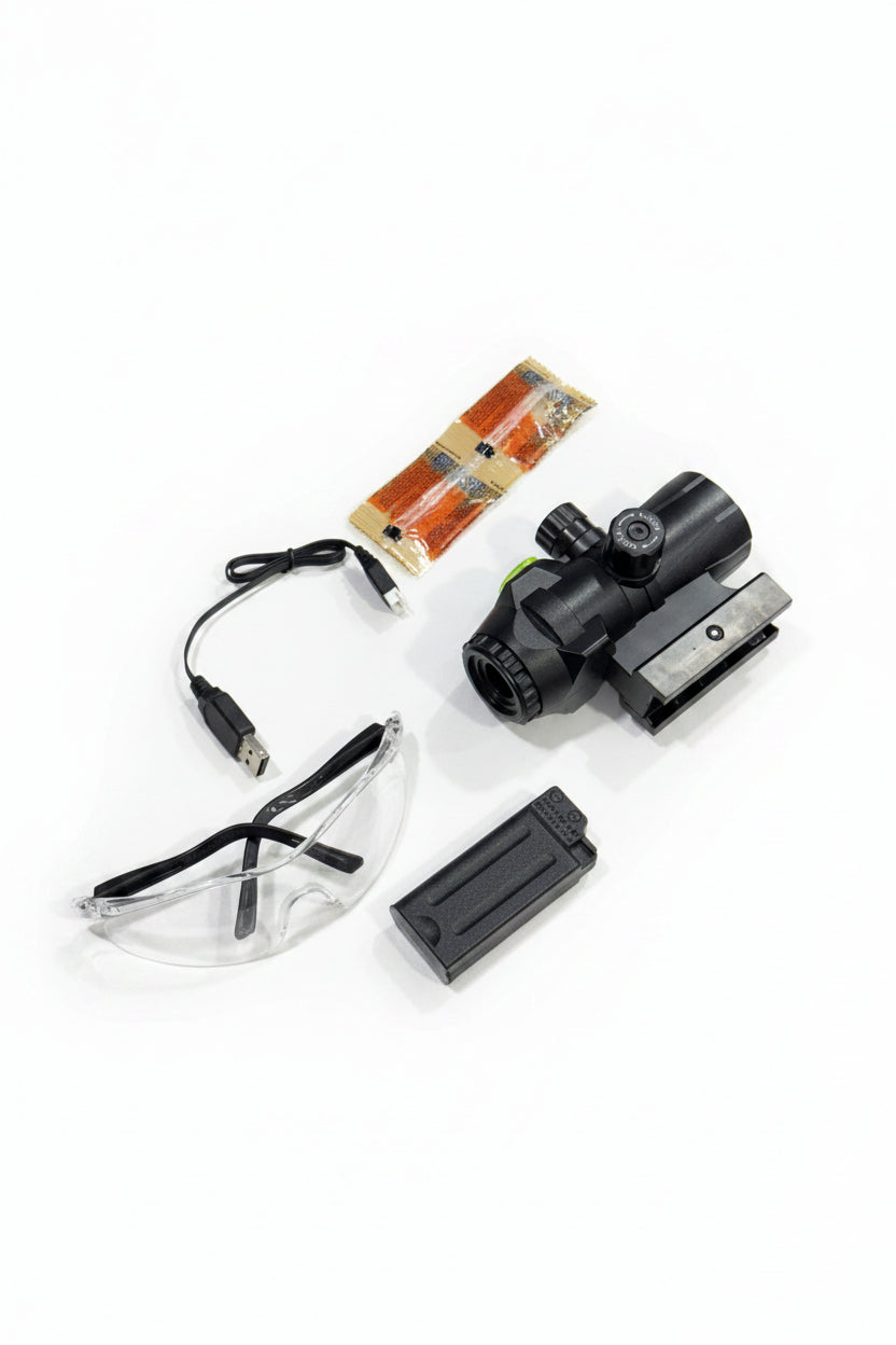 Tactical Toy Blaster with Scope – Complete Play Set