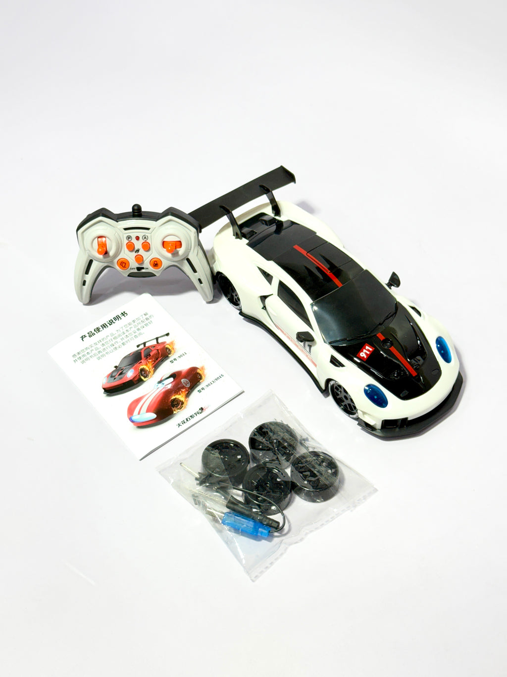 High-Speed RC Drift Racing Car with Spark Effect