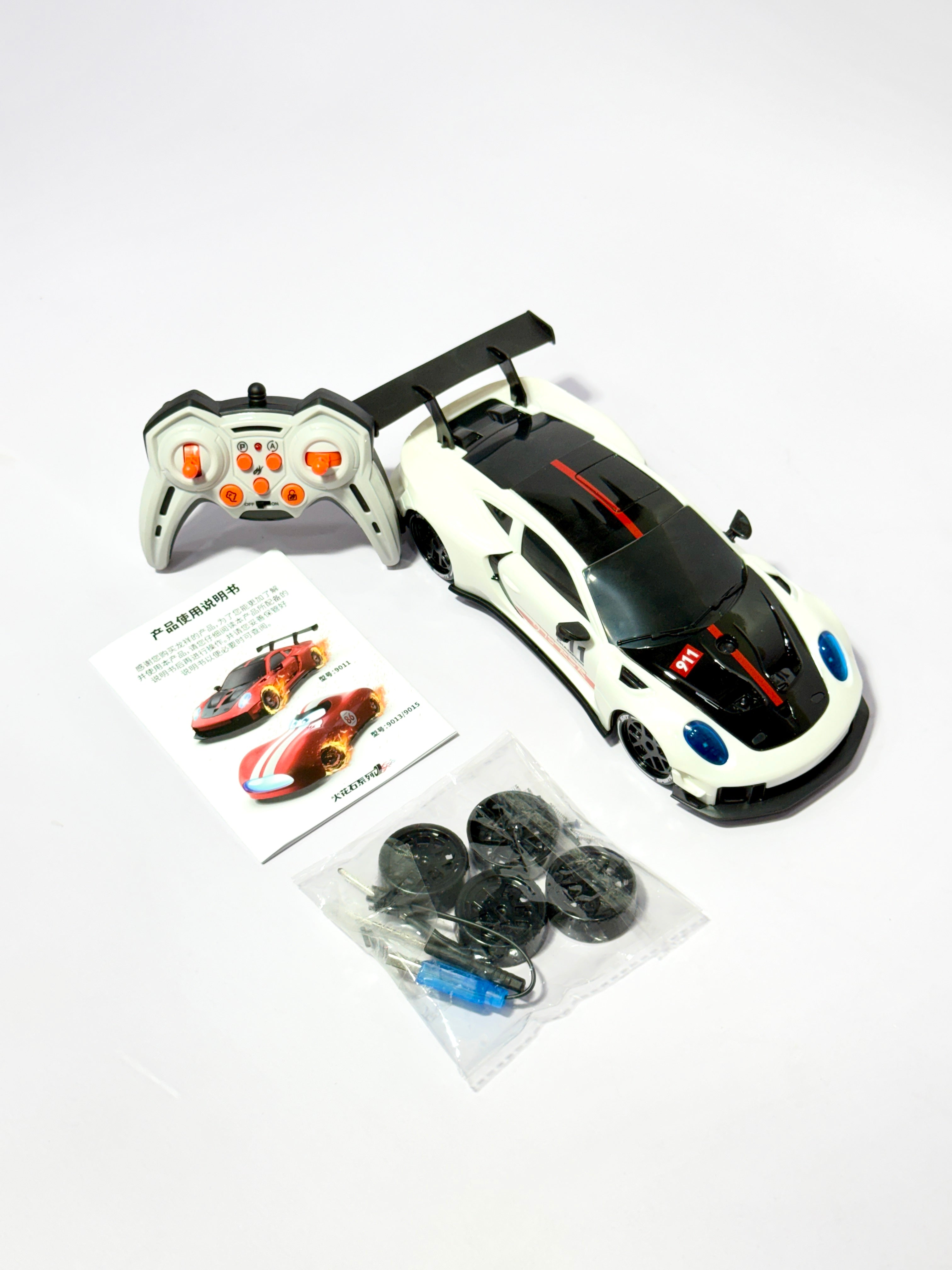High-Speed RC Drift Racing Car with Spark Effect
