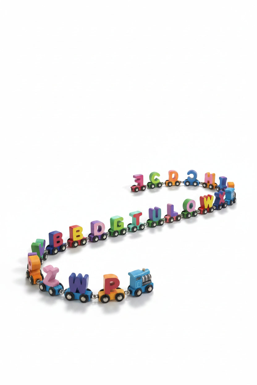 Magnetic Letter Car Set – 36 Pieces