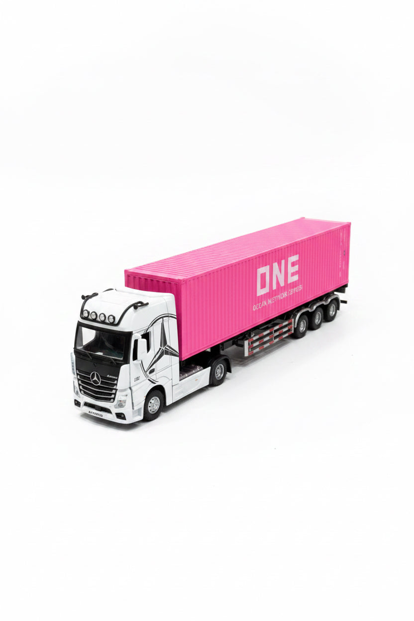 1:24 Scale Die-Cast Container Transport Truck