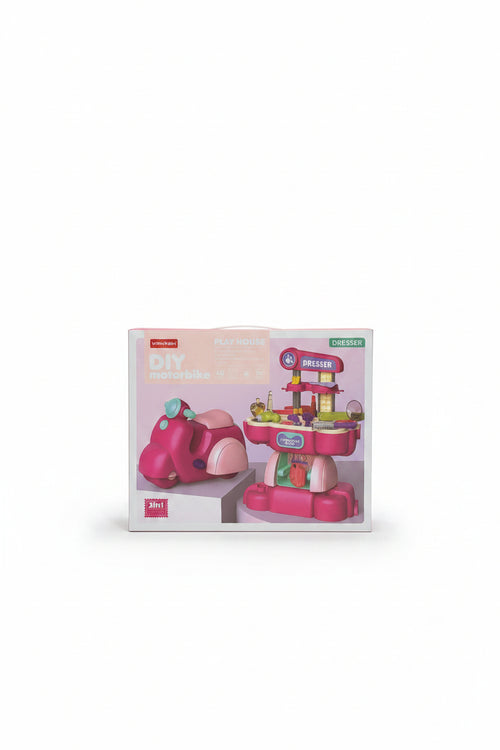 2-in-1 DIY Ride-On Play Set