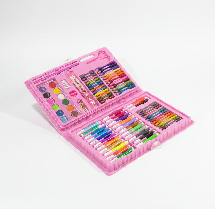 86 PCS Kids Creative Art &amp; Coloring Set