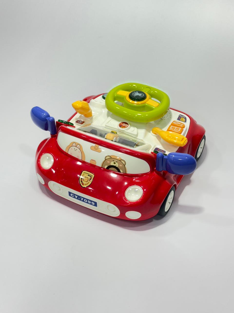 STEERING WHEEL TOY CAR
