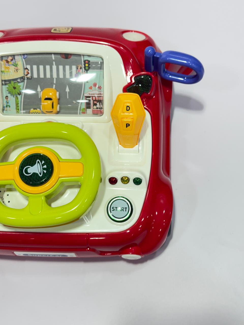 STEERING WHEEL TOY CAR