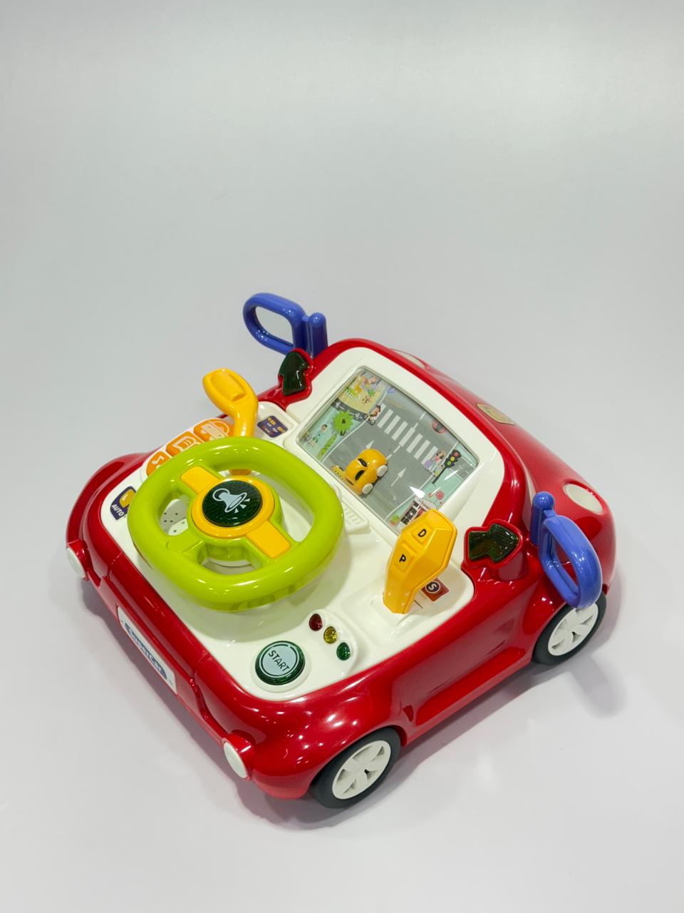 STEERING WHEEL TOY CAR