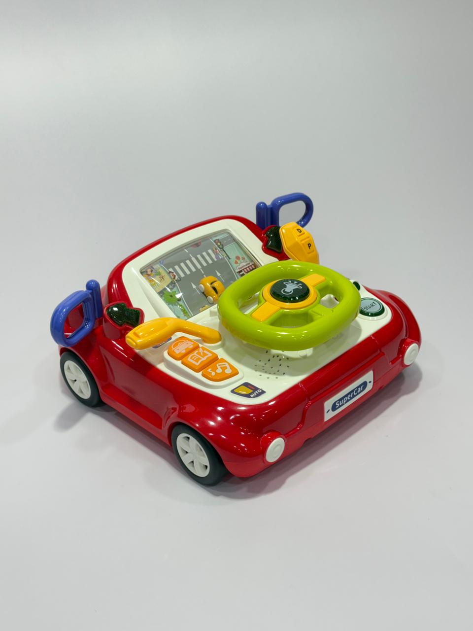 STEERING WHEEL TOY CAR