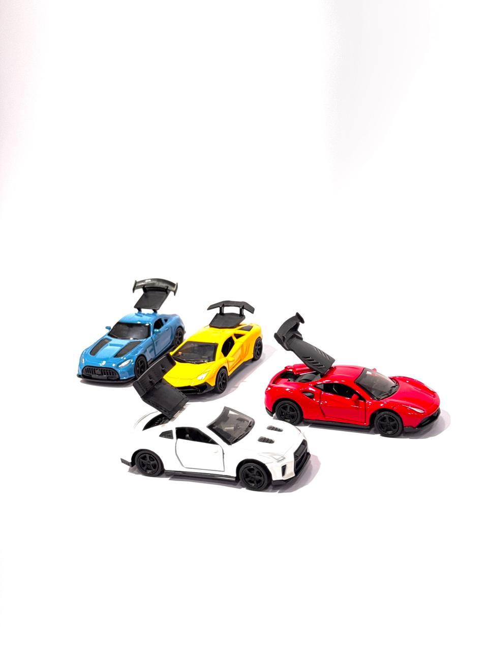 Die-Cast Mini Race Car Set – 1:64 Scale