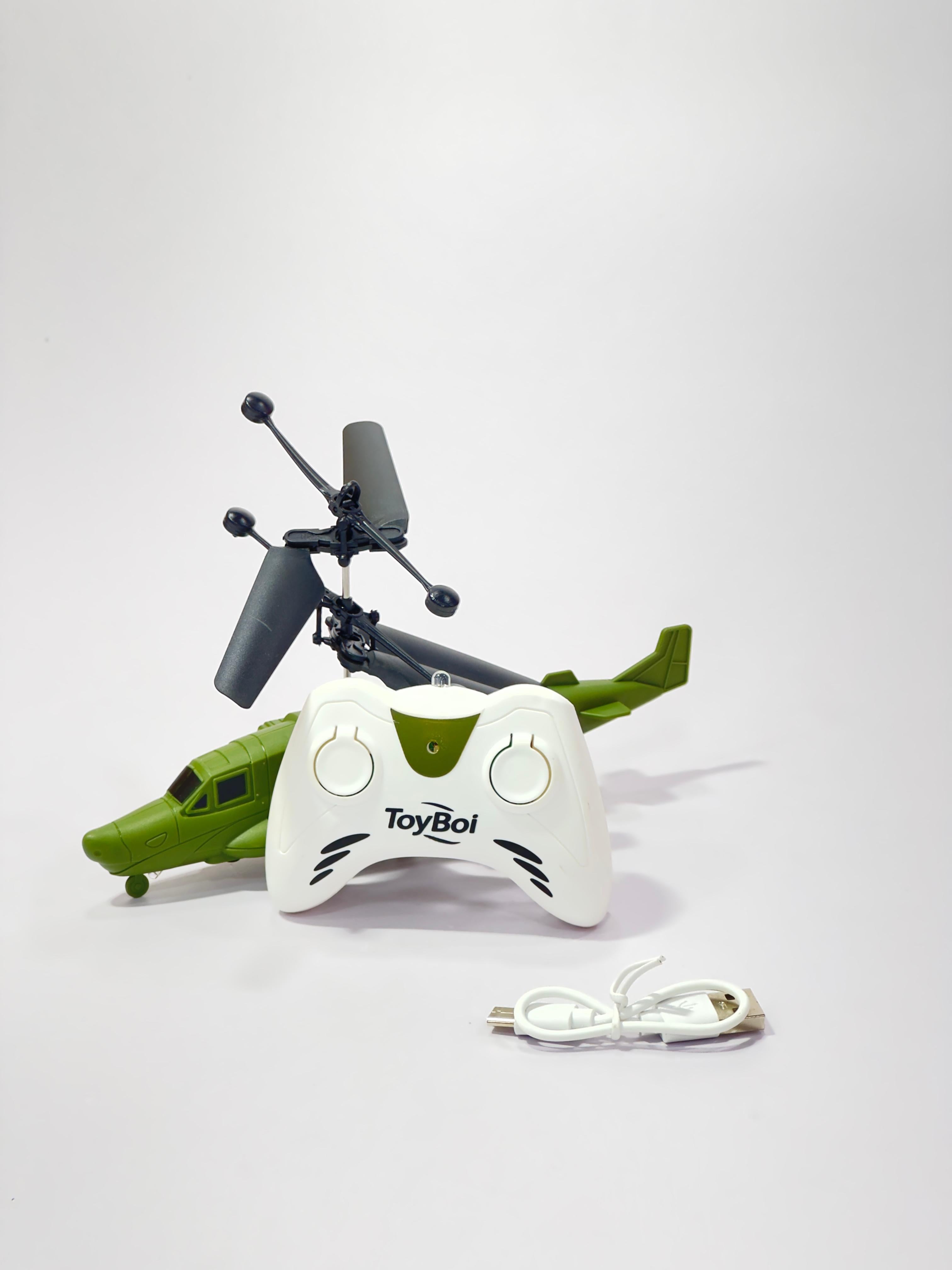 RC Army Helicopter (Rechargeable)