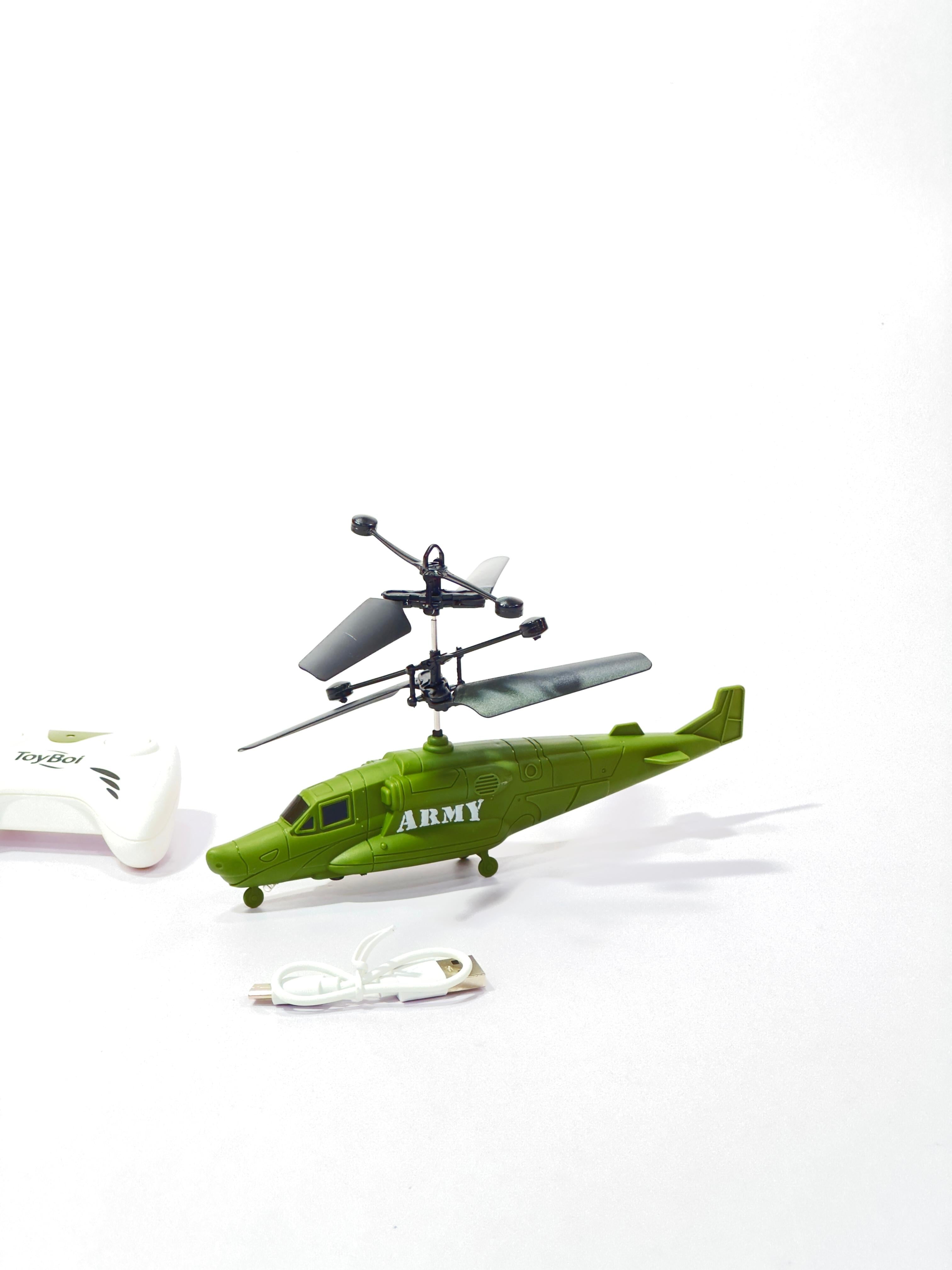 RC Army Helicopter (Rechargeable)