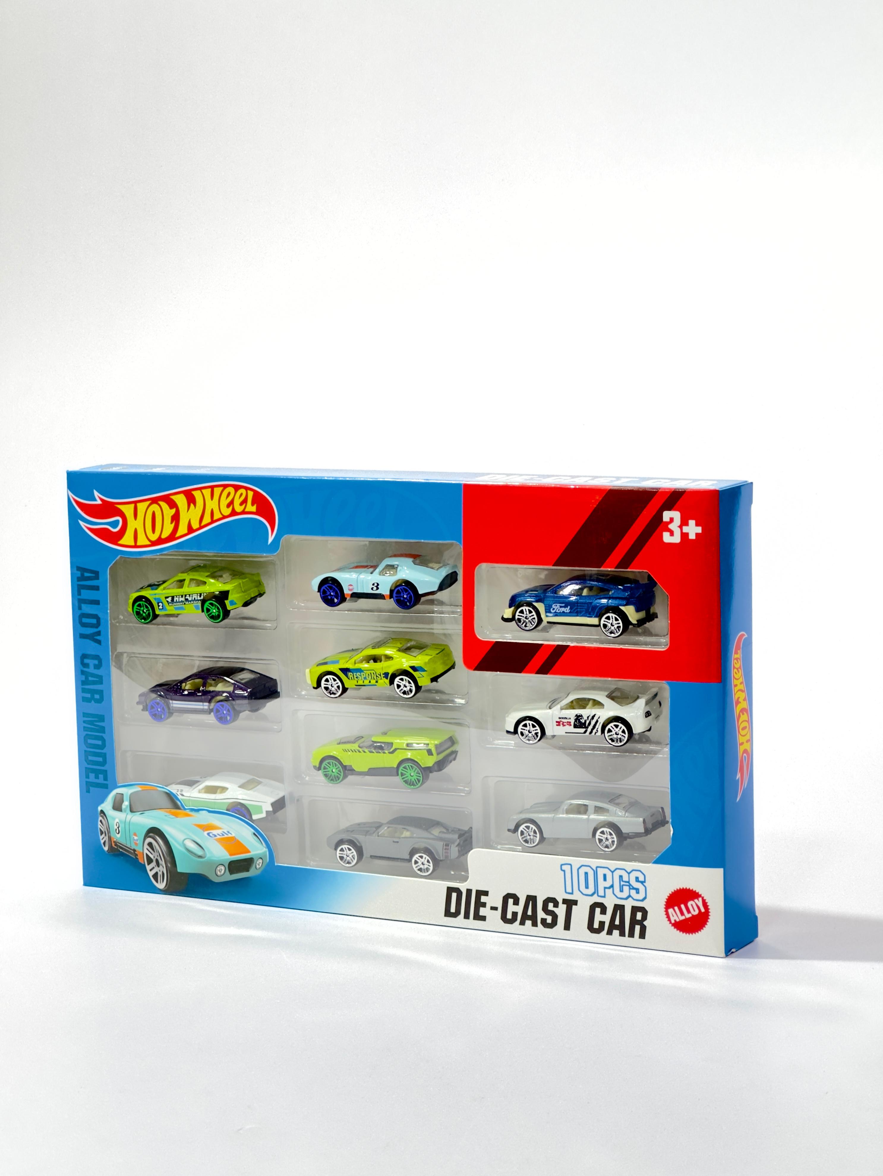Hotwheel Style 10PCS (Alloy Car Sets)