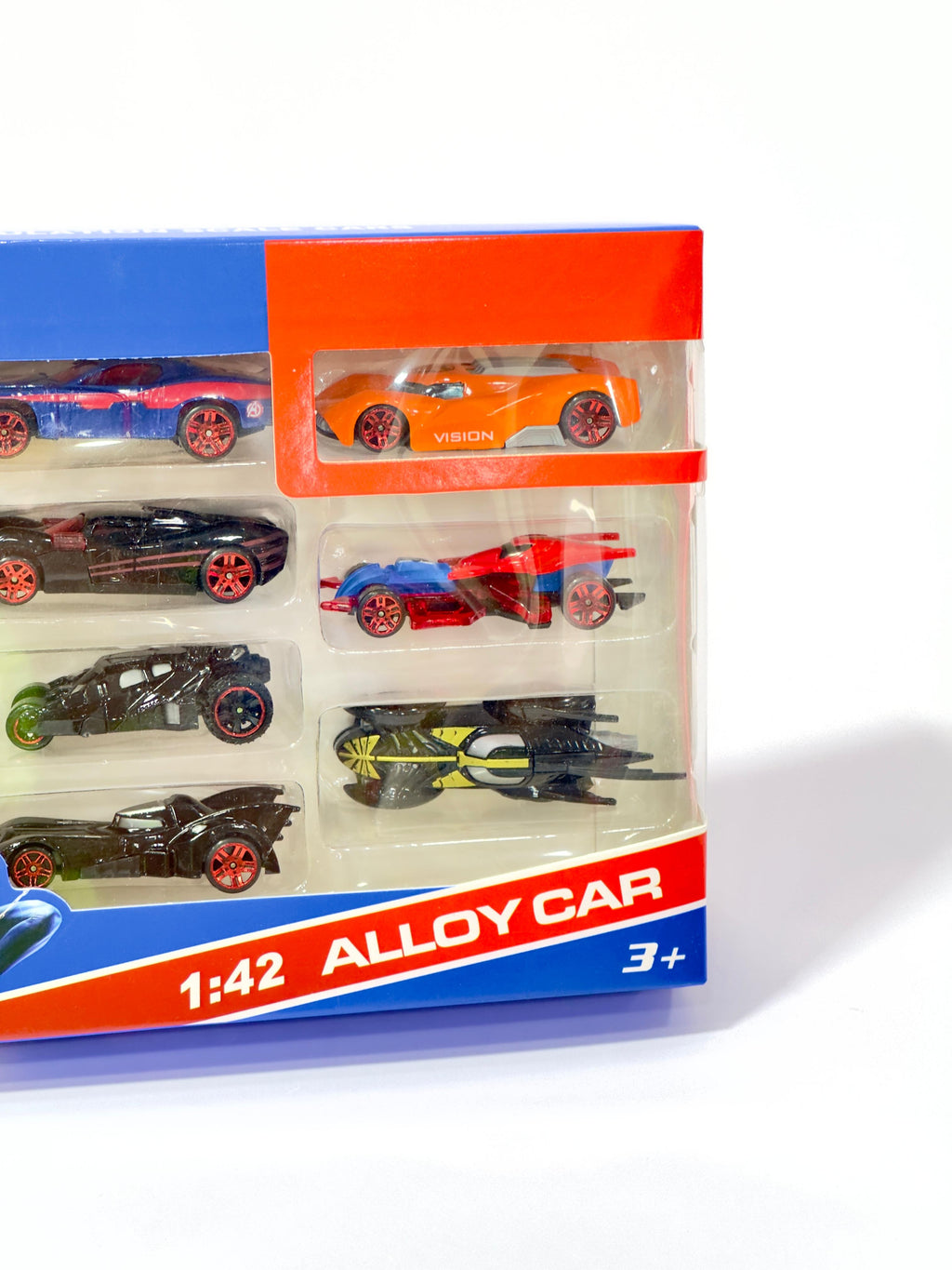 Avengers Edition 10PCS Toy Car Set [1:42 Scale]