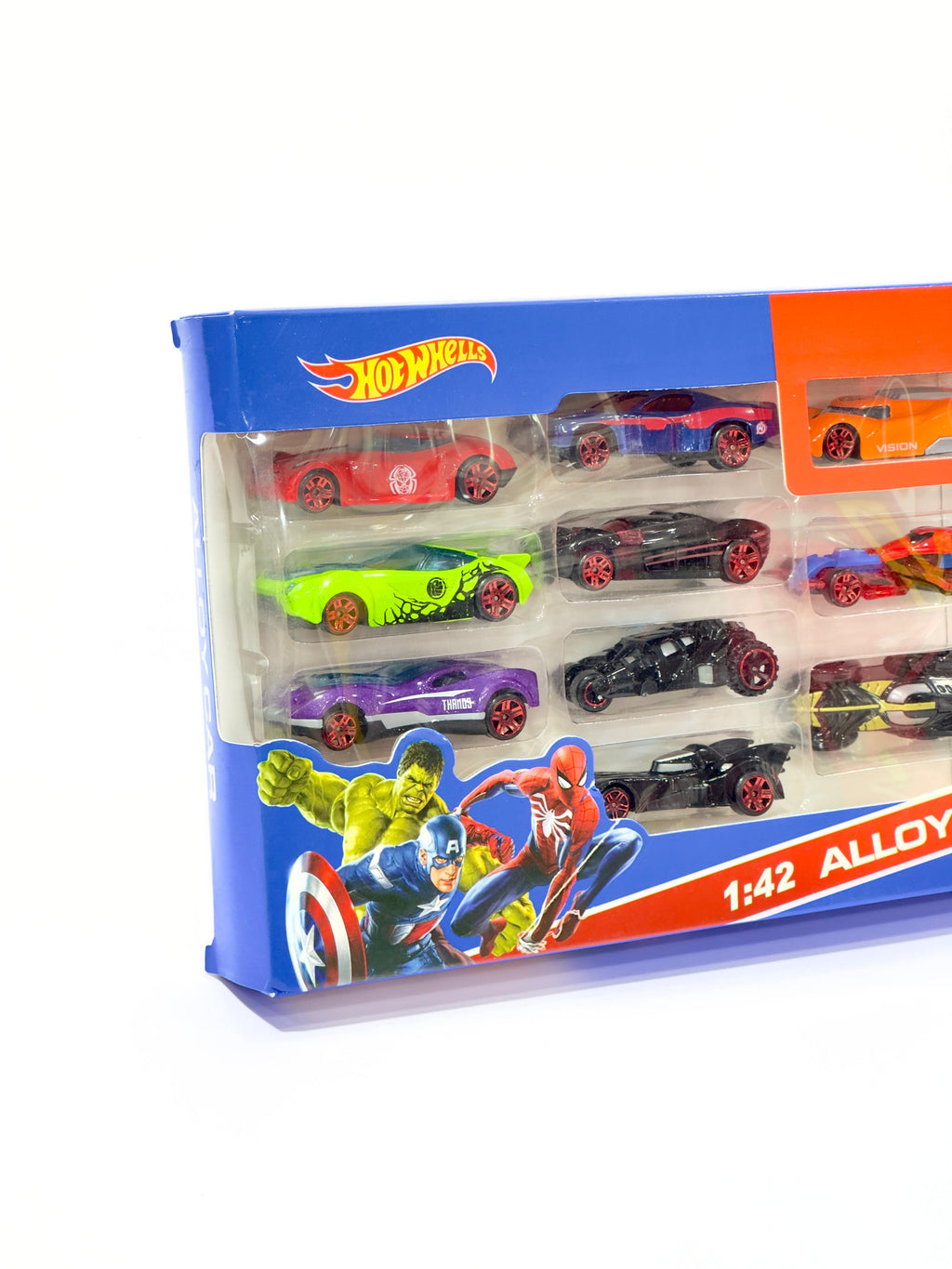 Avengers Edition 10PCS Toy Car Set [1:42 Scale]