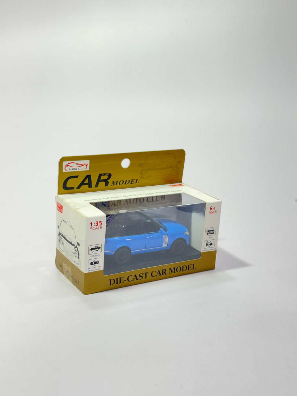 Range Rover Die Cast SUV – BLUE (1:32 Scale)