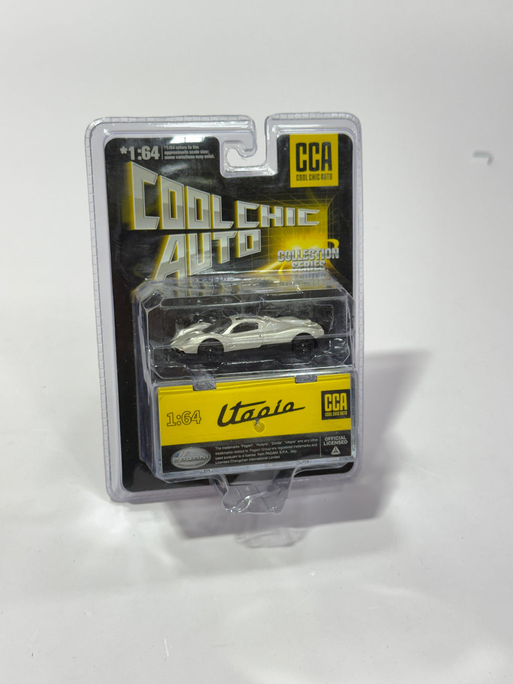 Pagani Utopia Die-Cast Hypercar CCA – 1:64 Scale