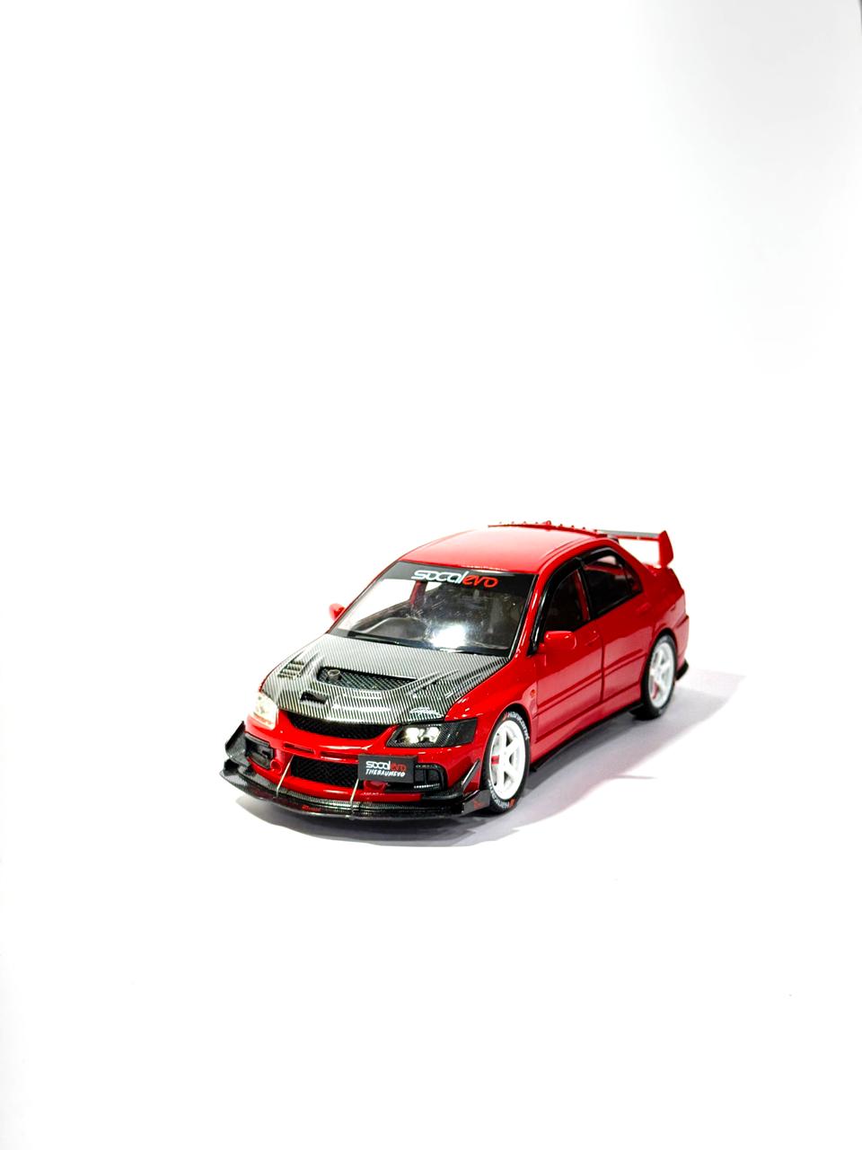 Lancer Evolution Die-Cast Model Car – 1:24 Scale