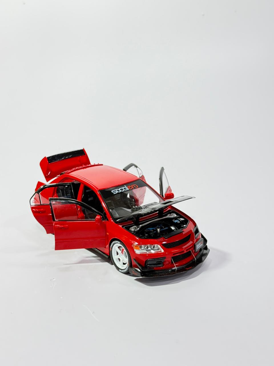 Lancer Evolution Die-Cast Model Car – 1:24 Scale