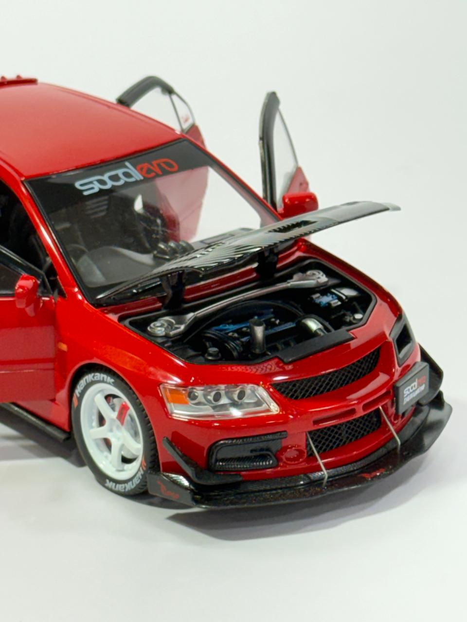 Lancer Evolution Die-Cast Model Car – 1:24 Scale