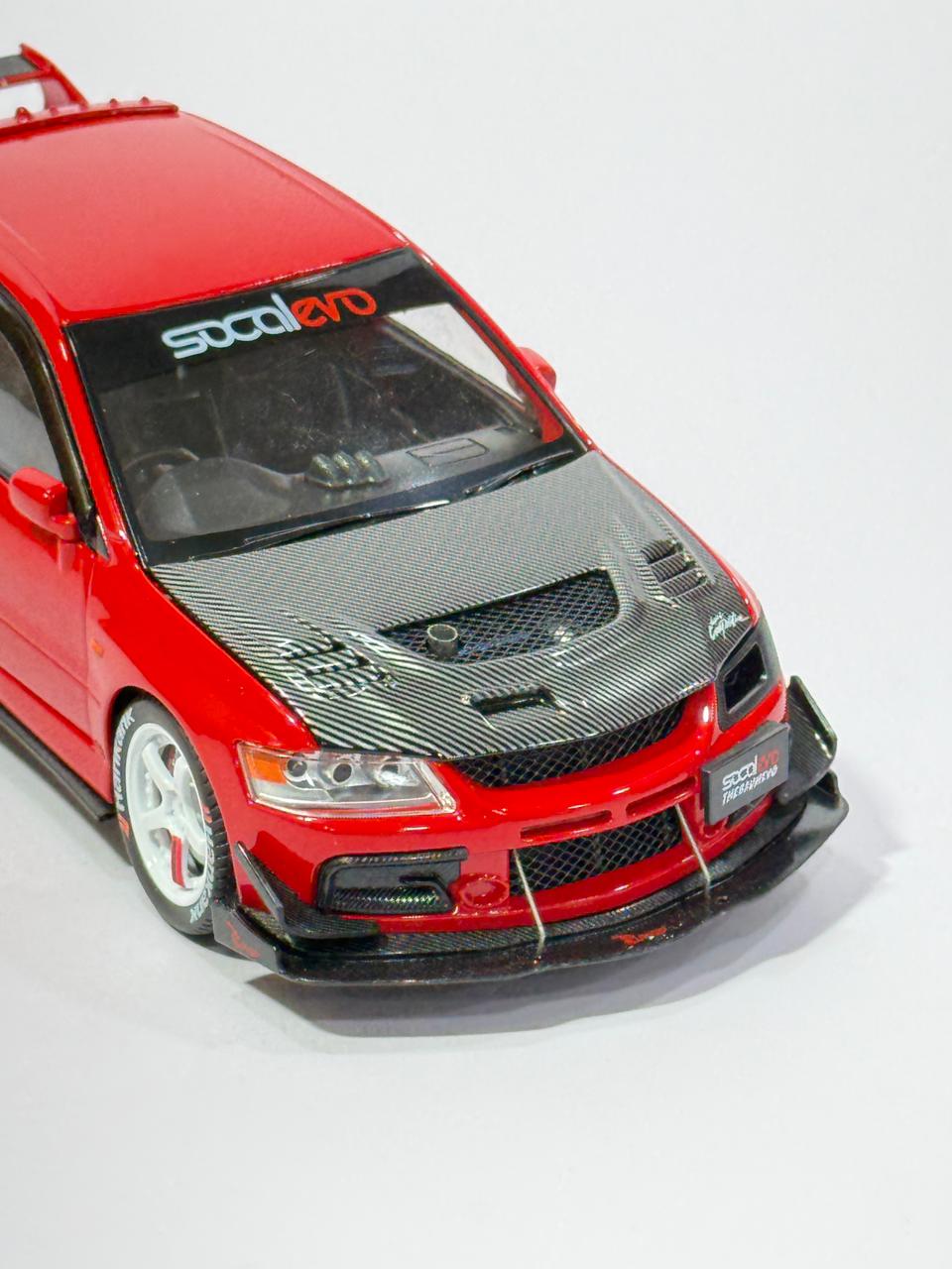 Lancer Evolution Die-Cast Model Car – 1:24 Scale