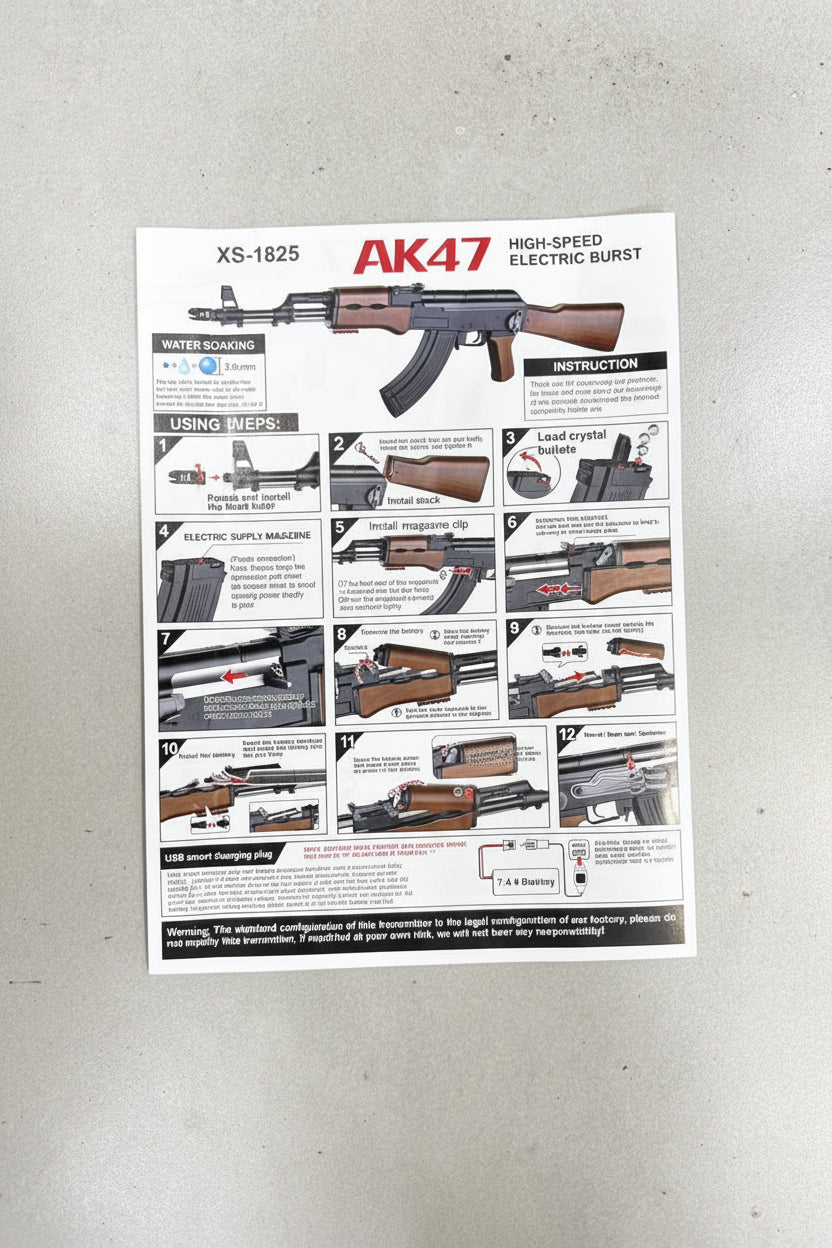 AK47 Electric Gel Blaster