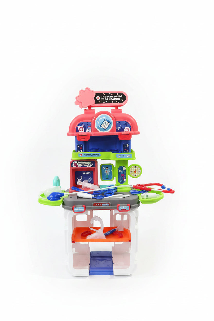 Kids Role Play Storage Cart Set