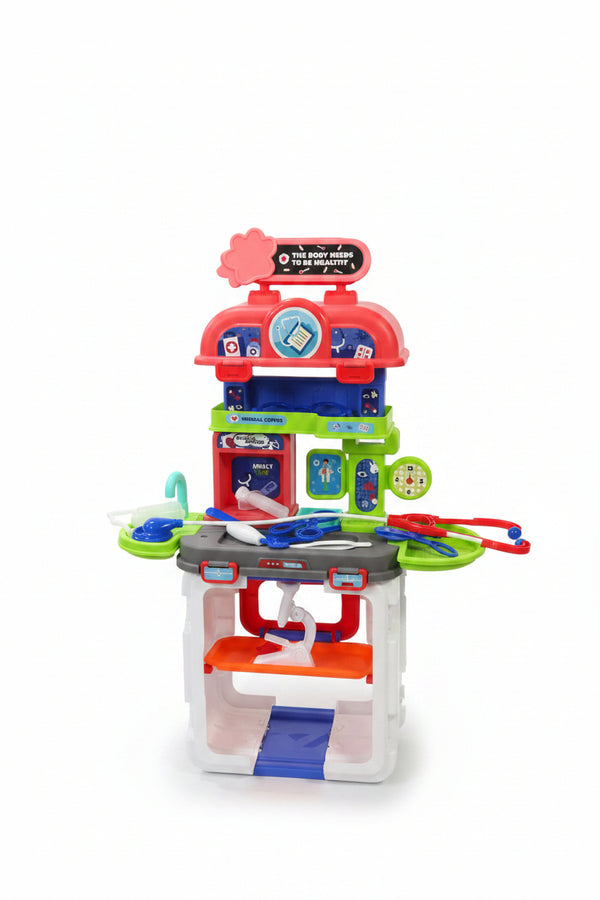 Kids Role Play Storage Cart Set