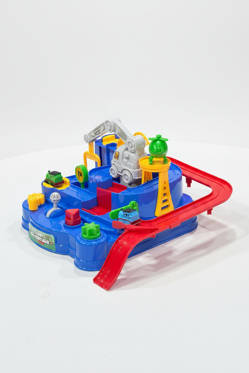 Engineering Truck Adventure – Interactive Track Playset