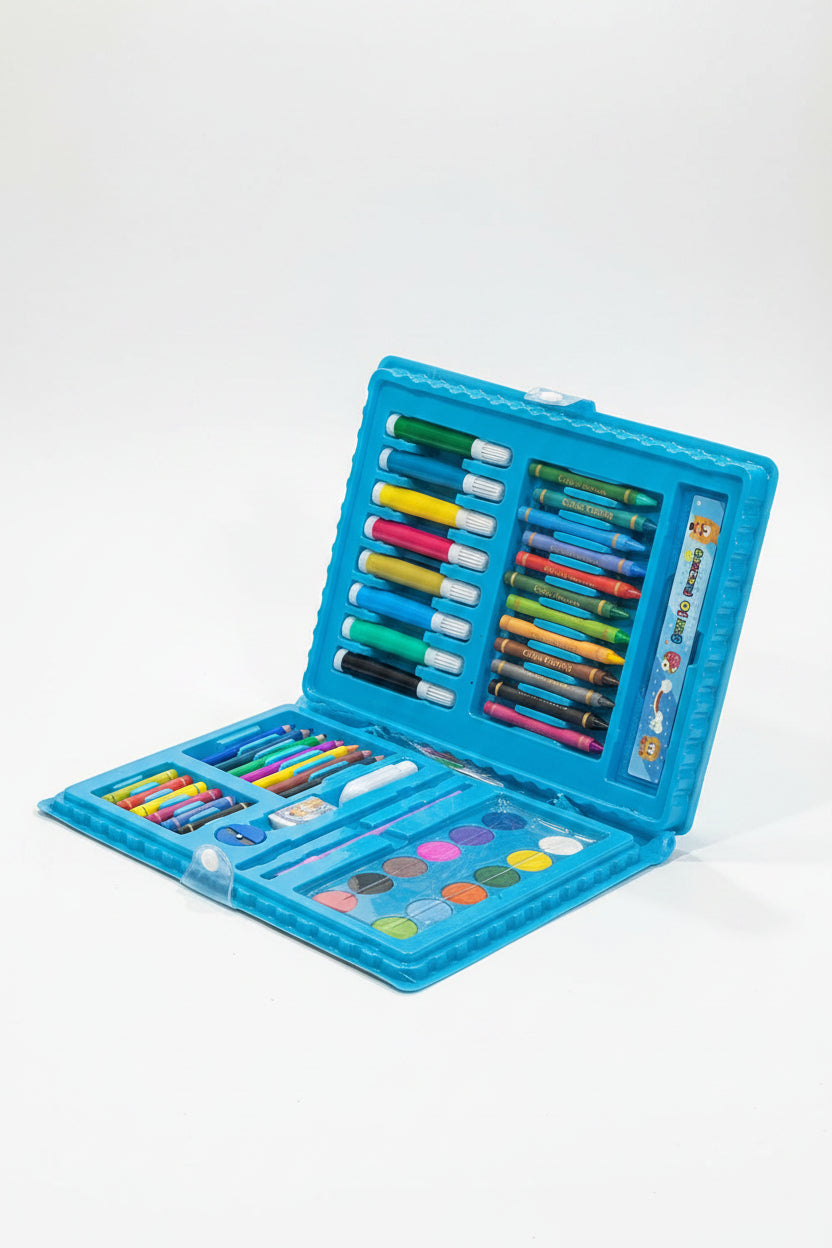 68-Piece Kids Art &amp; Coloring Set