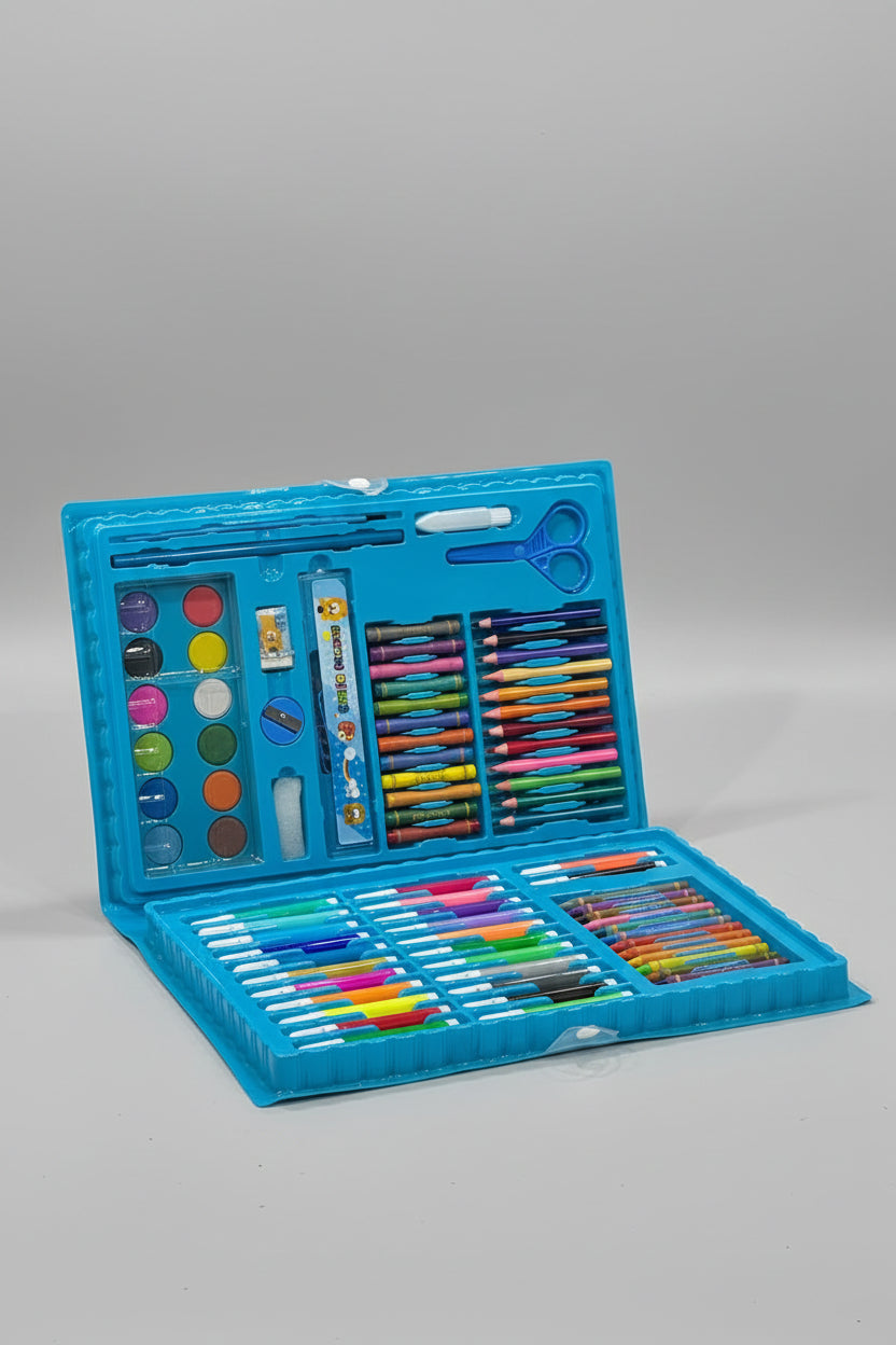 86-Piece Kids Art &amp; Coloring Set