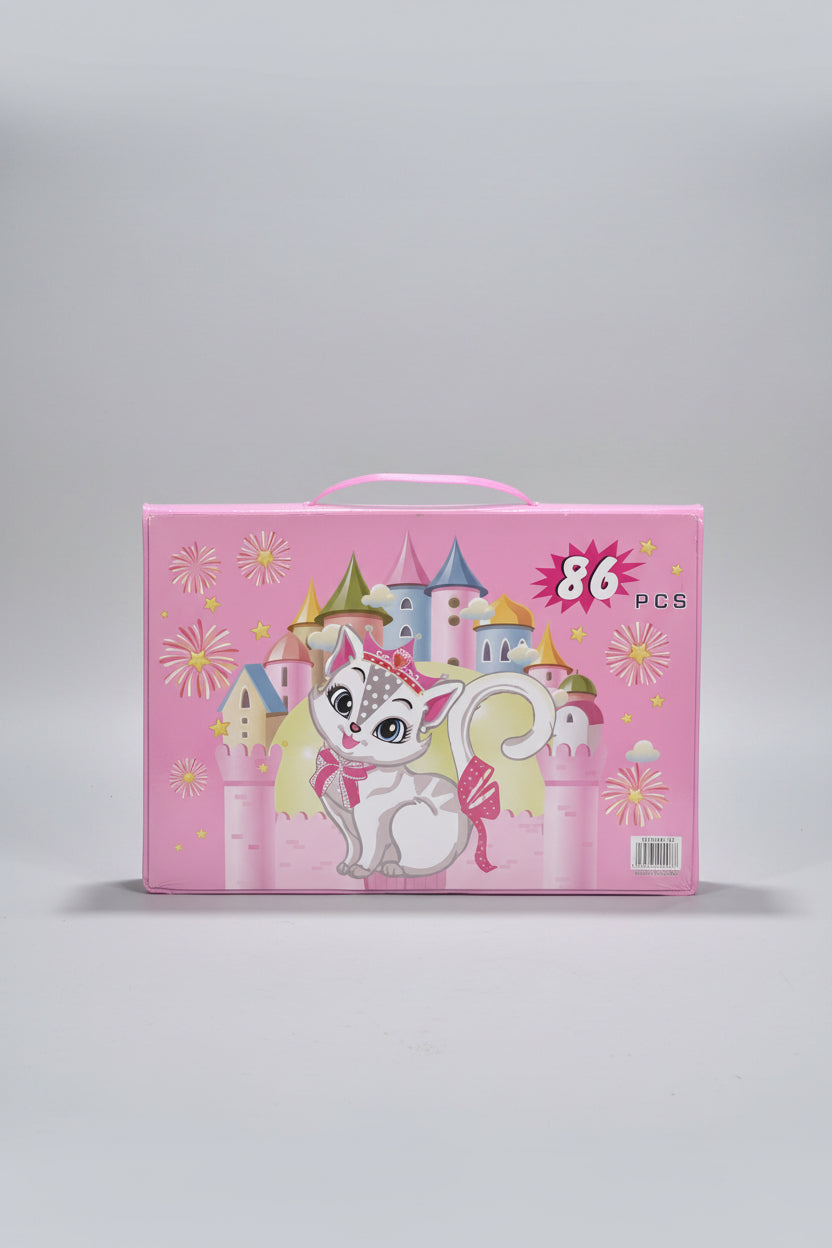 86-Piece Kids Art &amp; Coloring Set