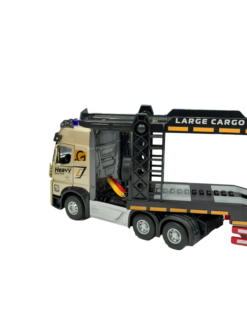 1:24 RC Transport Truck Series – Die-Cast Car Carrier with Remote Control