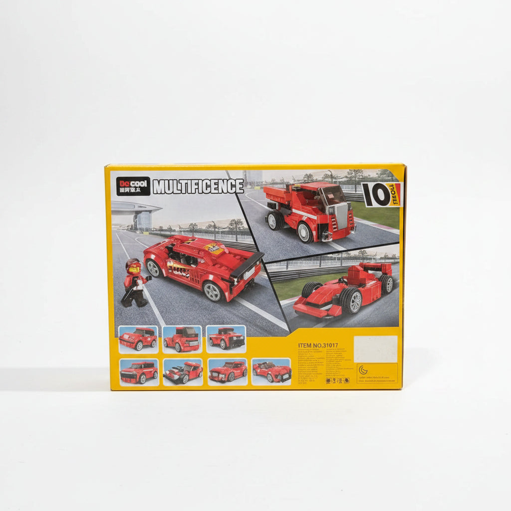 Multifunction Race Track Building Block Set