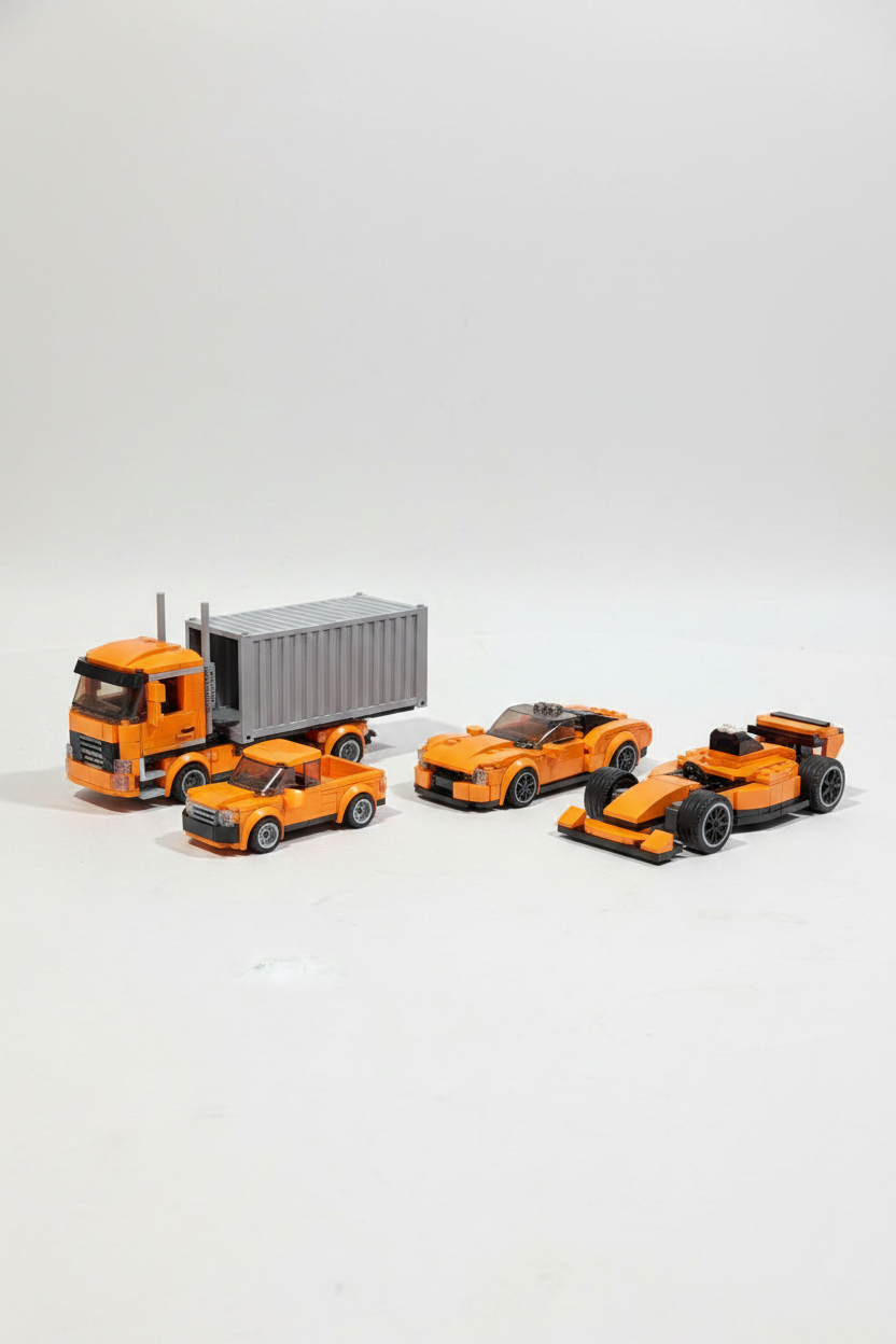 Multifunction Forklift Building Block Set