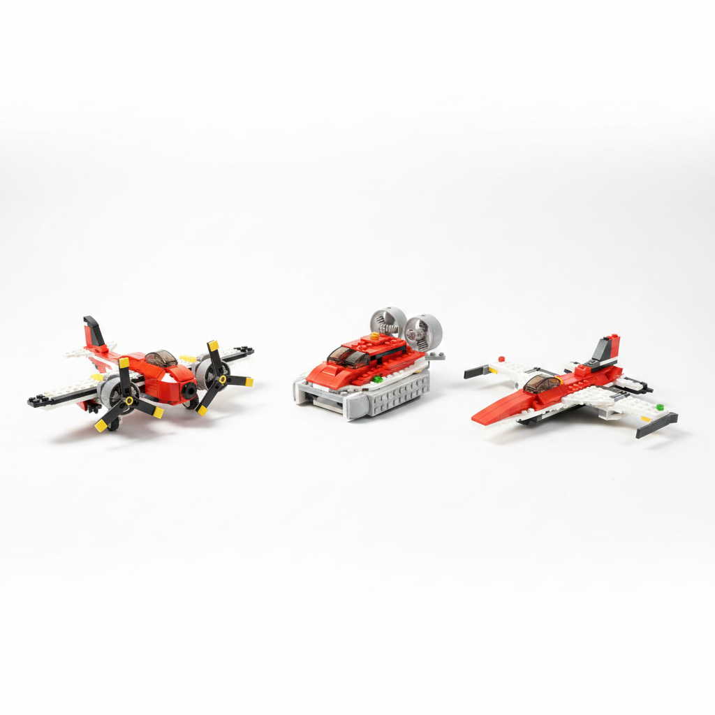 Architect 3-in-1 Propeller Adventures Building Block Set