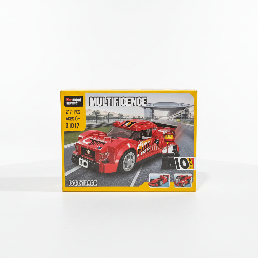 Multifunction Race Track Building Block Set